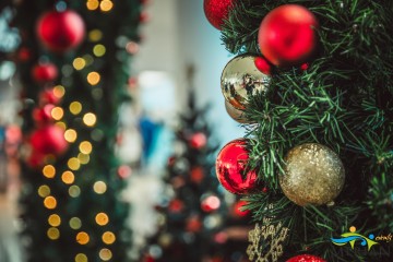 Коледна украса на Мол Велико Търново 2018г. 