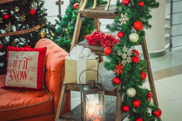 Коледна украса на Мол Велико Търново 2018г. 