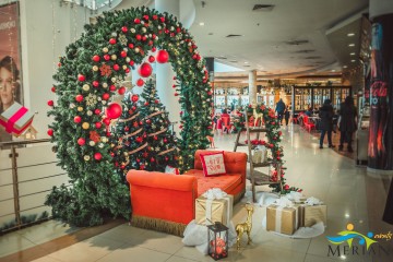Коледна украса на Мол Велико Търново 2018г. 
